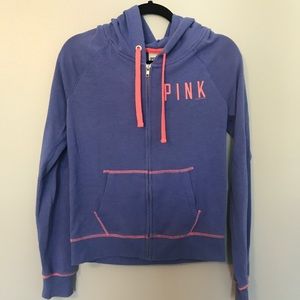 Victoria's Secret Pink zip-up sweatshirt